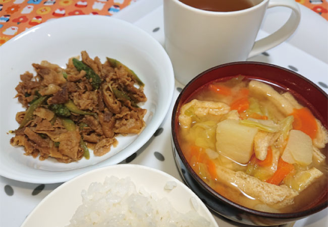 こだまのいえ 鹿児島が提供するメニュー例3